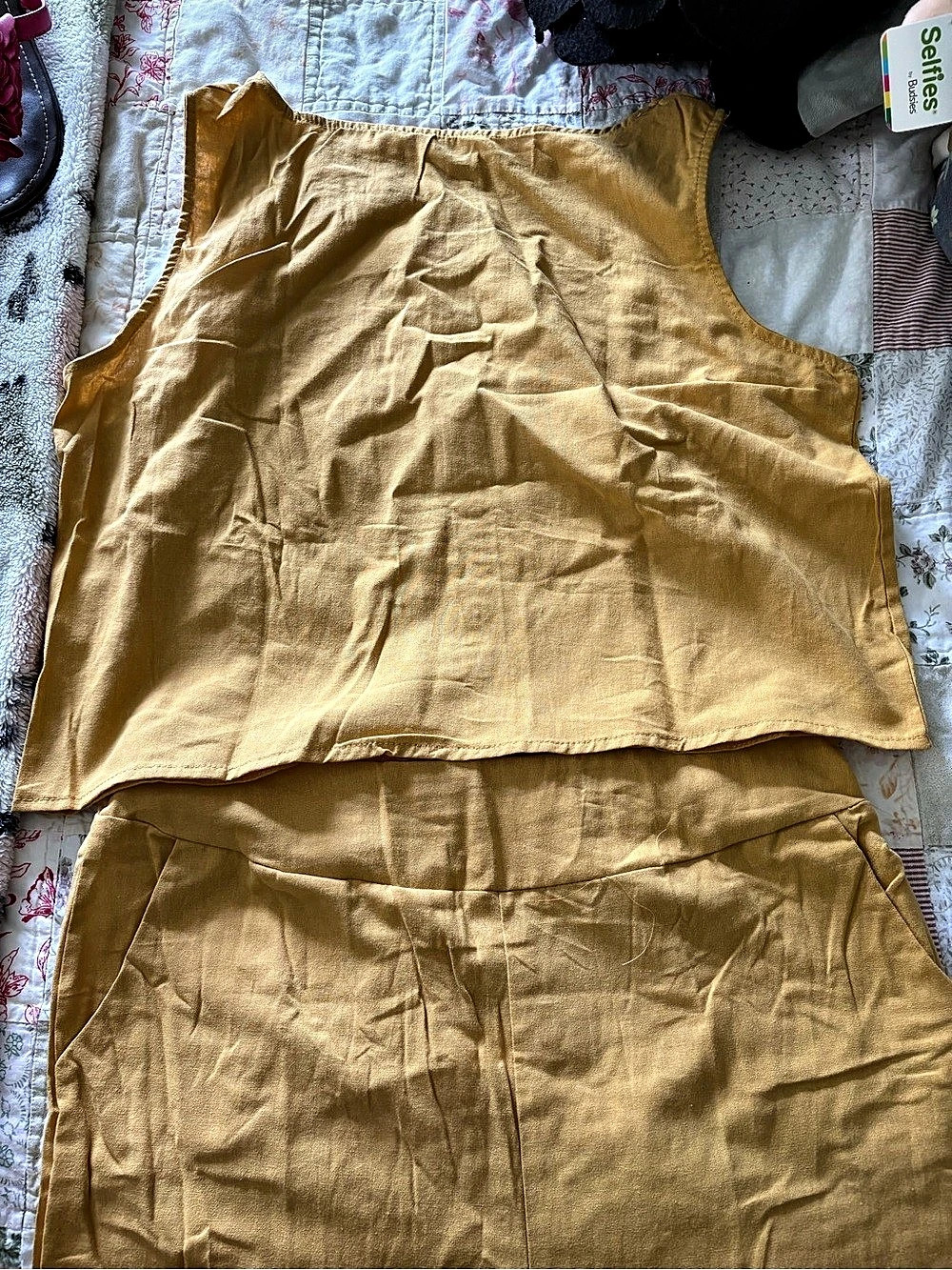 Yellow Two-Piece Set - Picture 2 of 2